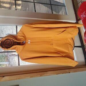 Under Armor Embroidered Graphic Long Sleeve Orange Sz. XL Hoodie
